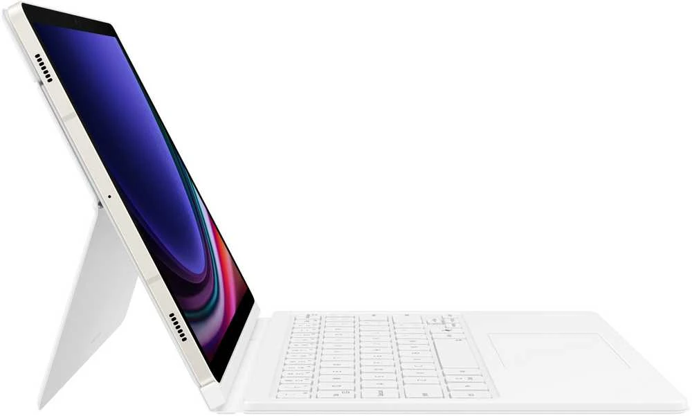 Samsung EF-DX725 QWERTZ vokiškas „Pogo Pin“ Baltas (EF-DX725BWGGDE)