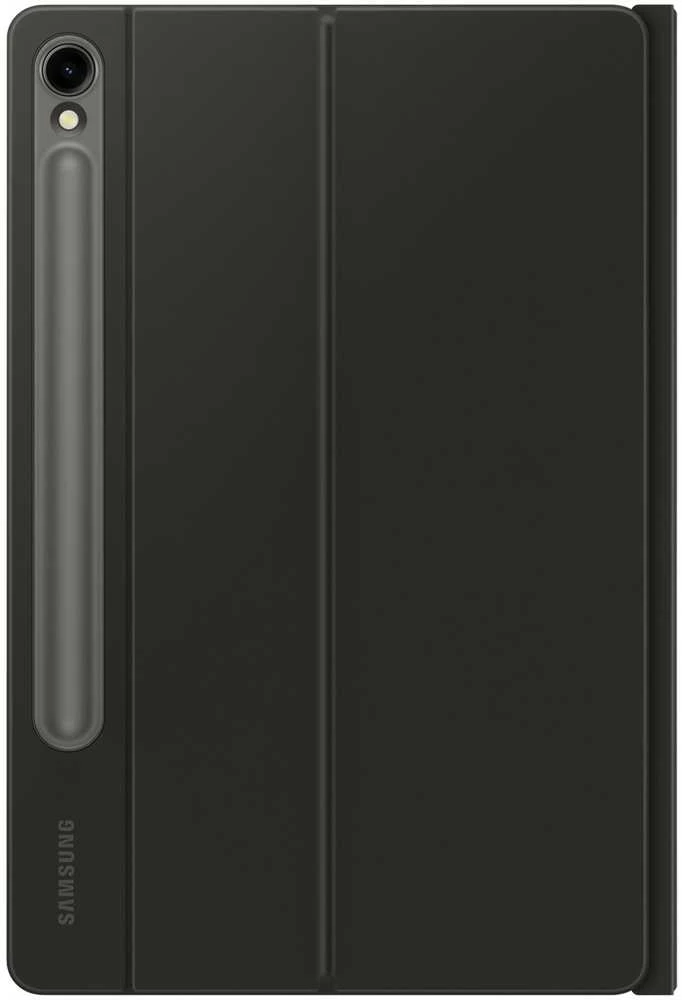 „Samsung“ knygų dėklas su klaviatūra, skirtas „Galaxy Tab S9/9 FE/S10“ (juodas)