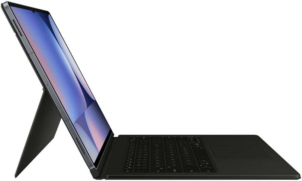 Samsung EF-DX925 QWERTZ Vokiškas Pogo Pin Juodas