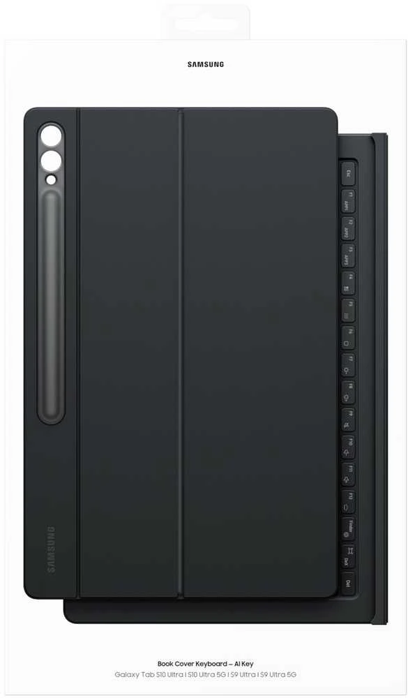 Samsung EF-DX925 QWERTZ Vokiškas Pogo Pin Juodas