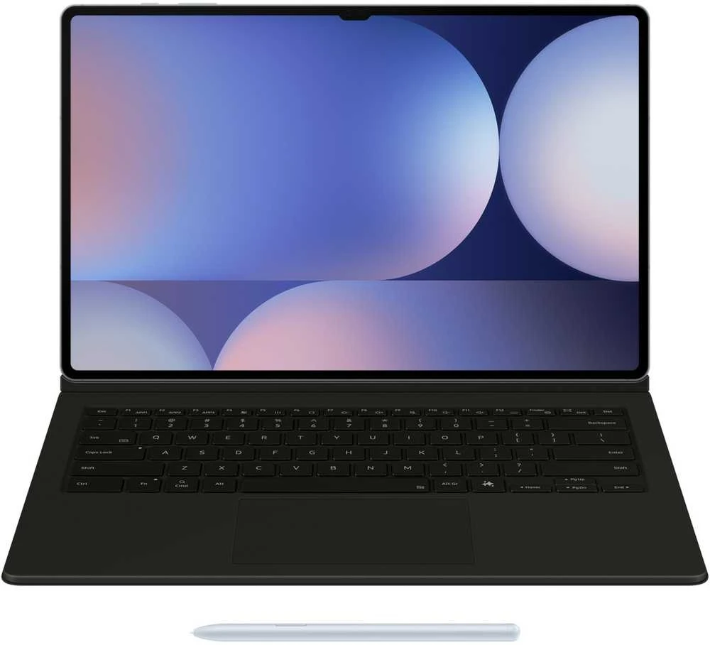 Samsung EF-DX925 QWERTZ Vokiškas Pogo Pin Juodas