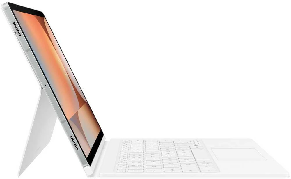 Dėklas Samsung Galaxy Tab S10+/S9+/S9 FE+, Baltos spalvos