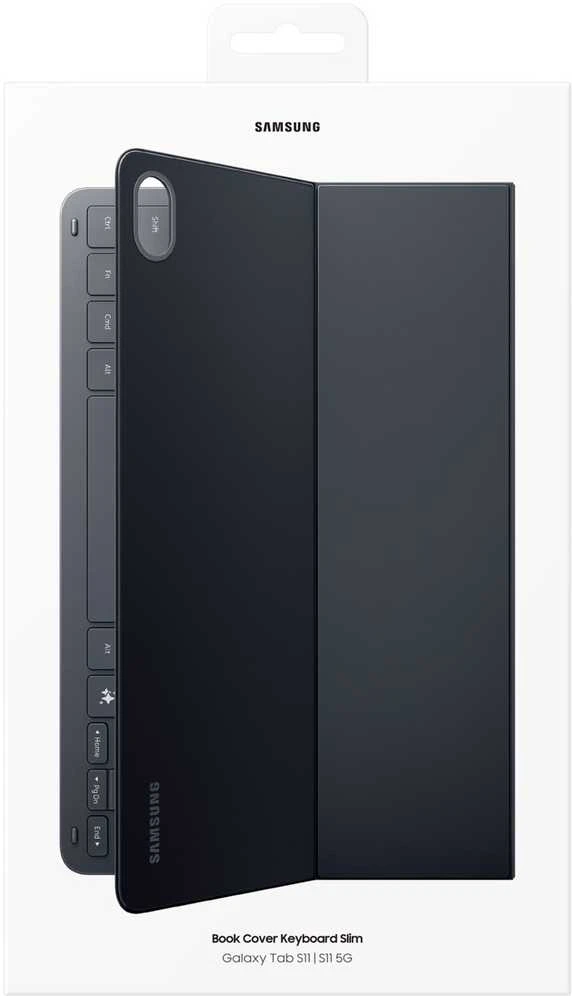 Samsung Knygų dangtelis su klaviatūra, plonas, skirtas „Tab S11“, juodas
