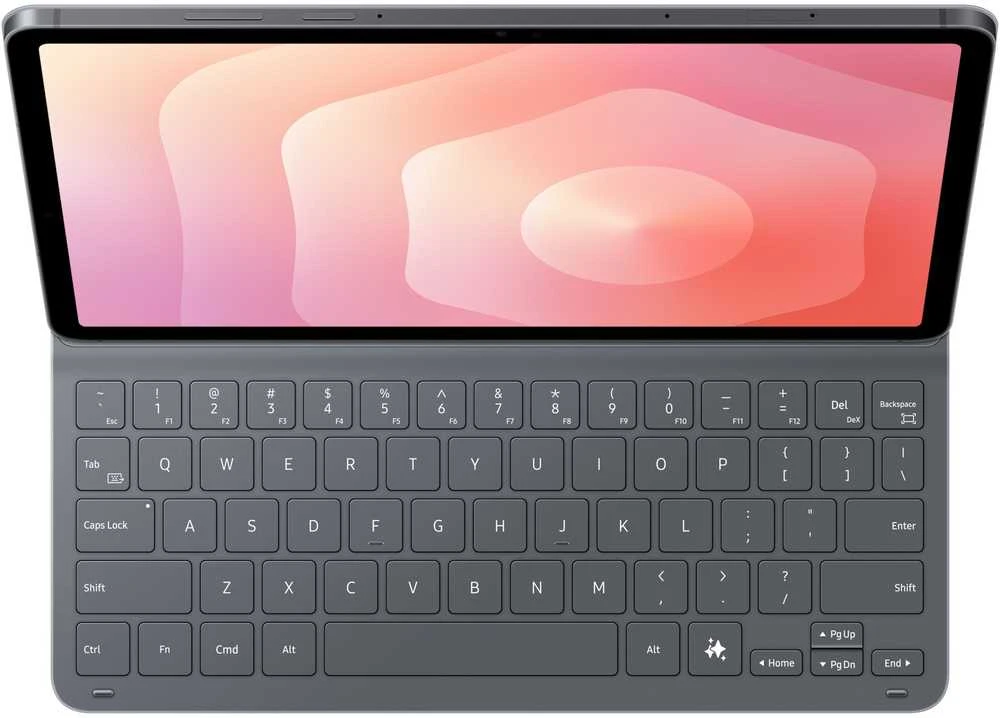 Samsung Knygų dangtelis su klaviatūra, plonas, skirtas „Tab S11“, juodas