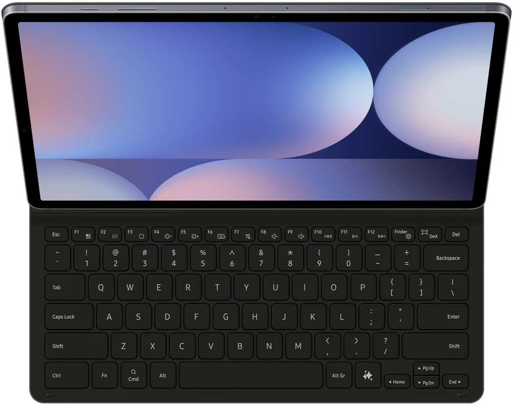 Samsung Book Cover Keyboard Slim für Tab S10+/S9+ juodas