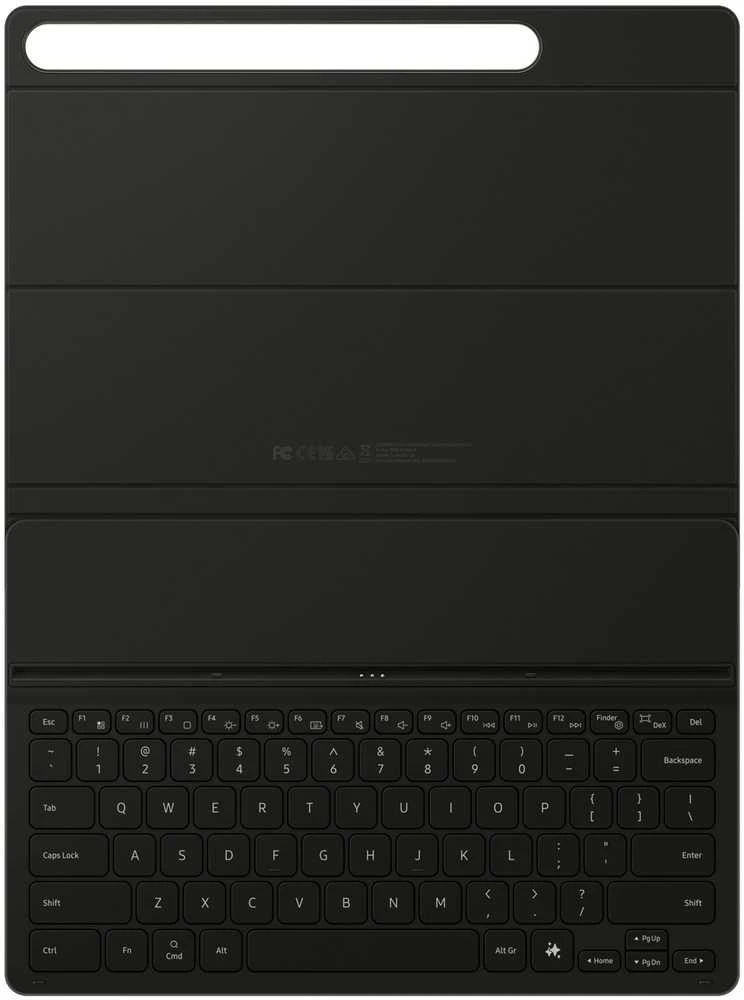 Samsung Book Cover Keyboard Slim für Tab S10+/S9+ juodas