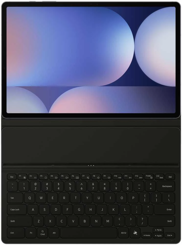 Samsung Book Cover Keyboard Slim für Tab S10+/S9+ juodas