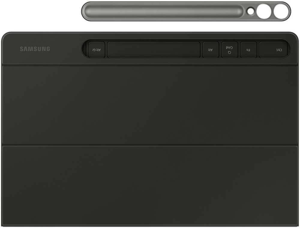 Samsung Book Cover Keyboard Slim für Tab S10+/S9+ juodas