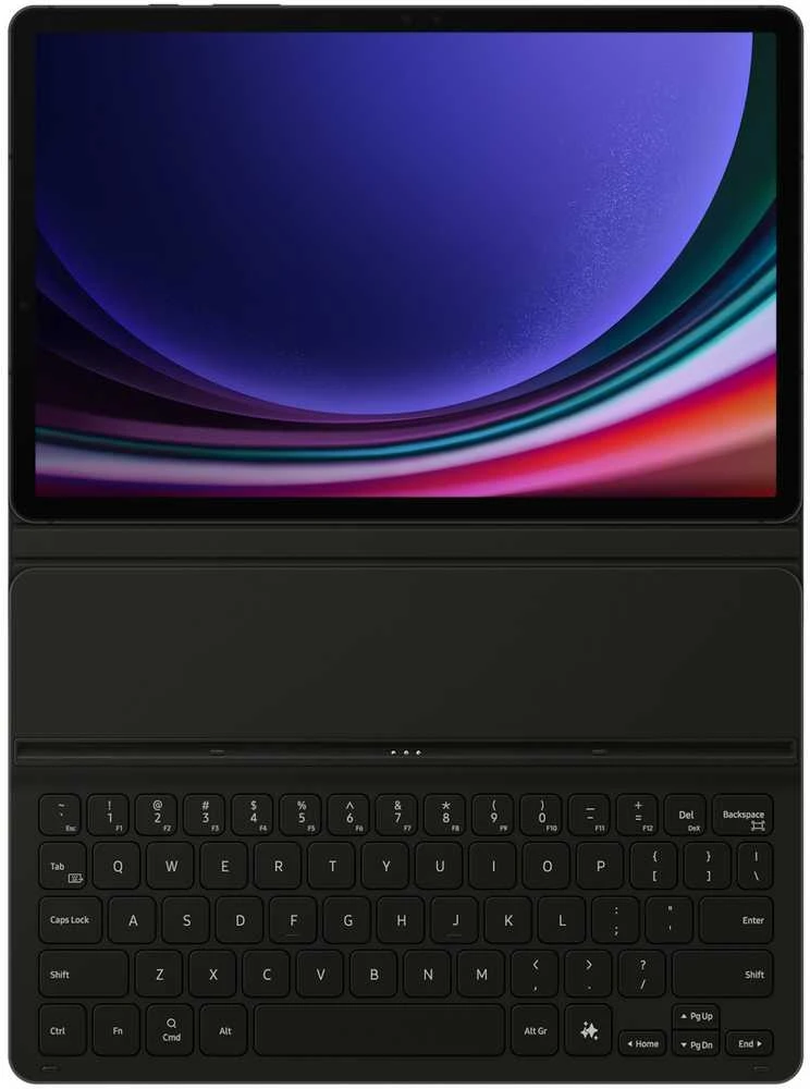 Samsung Book Cover Keyboard Slim für Galaxy Tab S9 | S9 FE (Pažeista pakuotė)