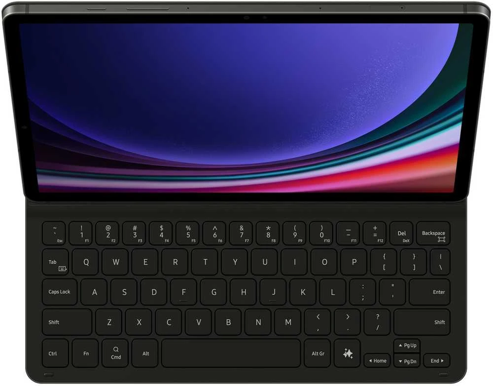 Samsung Book Cover Keyboard Slim für Galaxy Tab S9 | S9 FE (Pažeista pakuotė)