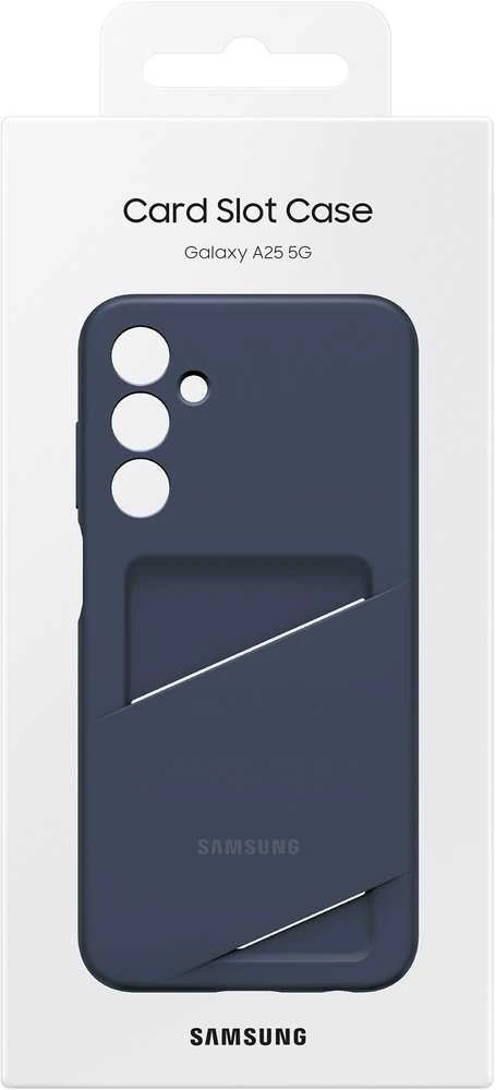 Dėklas Samsung Galaxy A25 5G Card Slot Cover Mėlyna Juodas