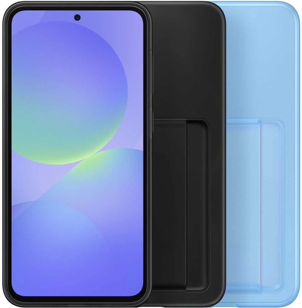 Dėklas Samsung Galaxy A36 kortelių lizdo dangtelis Mėlyna