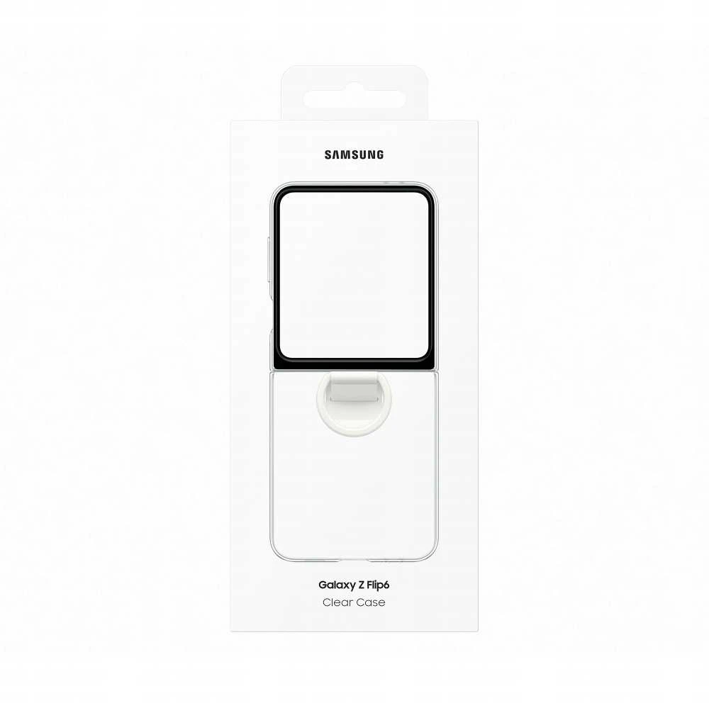 Samsung Galaxy Flip6/Flip7 FE skaidrus dėklas permatomas