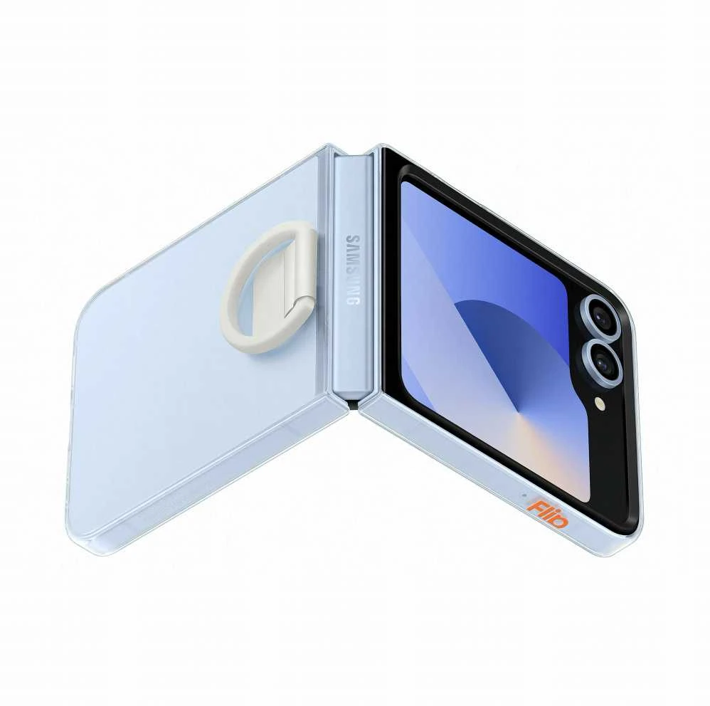 Samsung Galaxy Flip6/Flip7 FE skaidrus dėklas permatomas