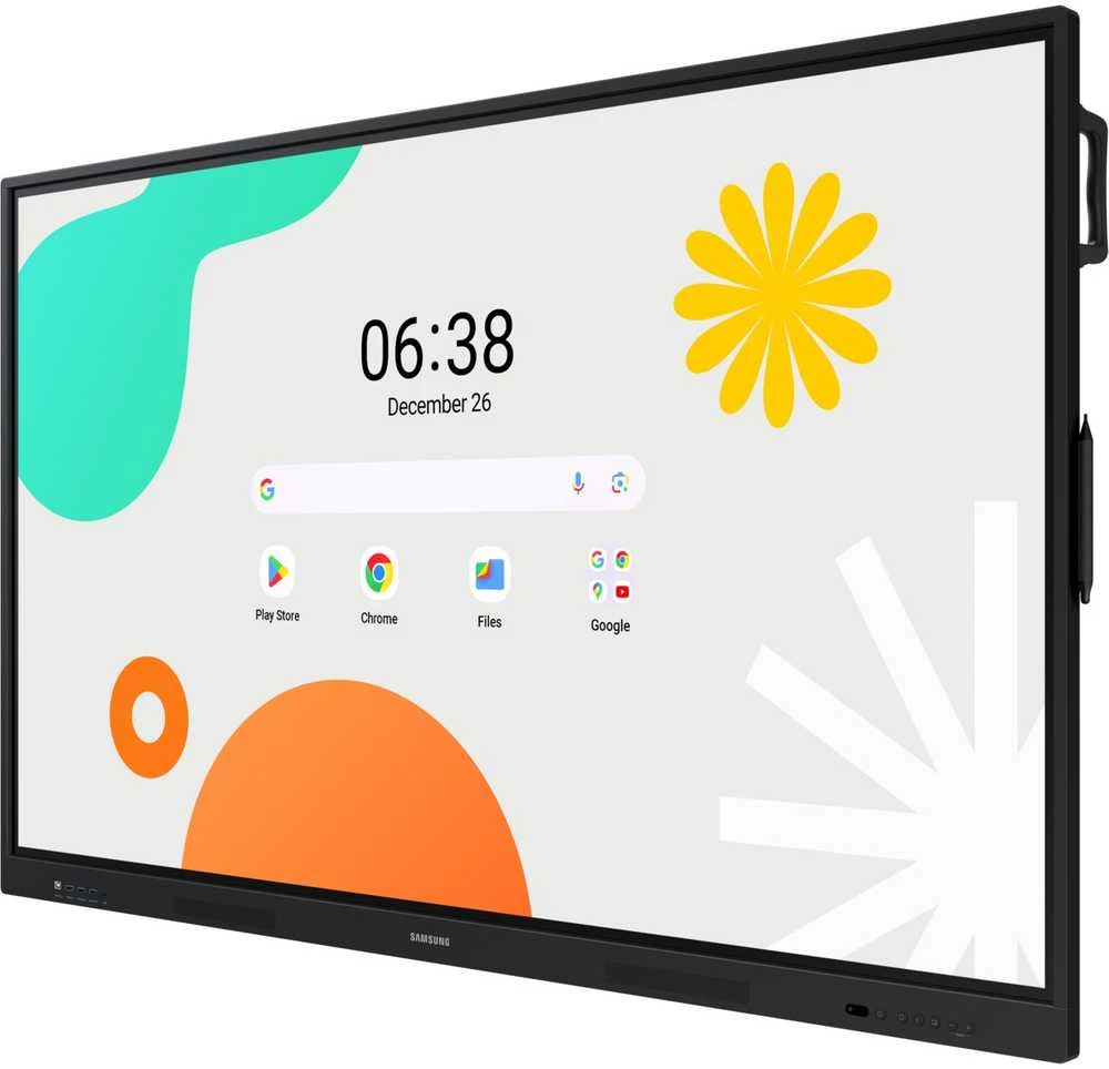 Monitorius SAMSUNG WAF EBOARD WA86F, 86", ANDROID 14 (OCTACORE, 8GB RAM, 64GB STORAGE), UHD, LANDSCAPE ONLY