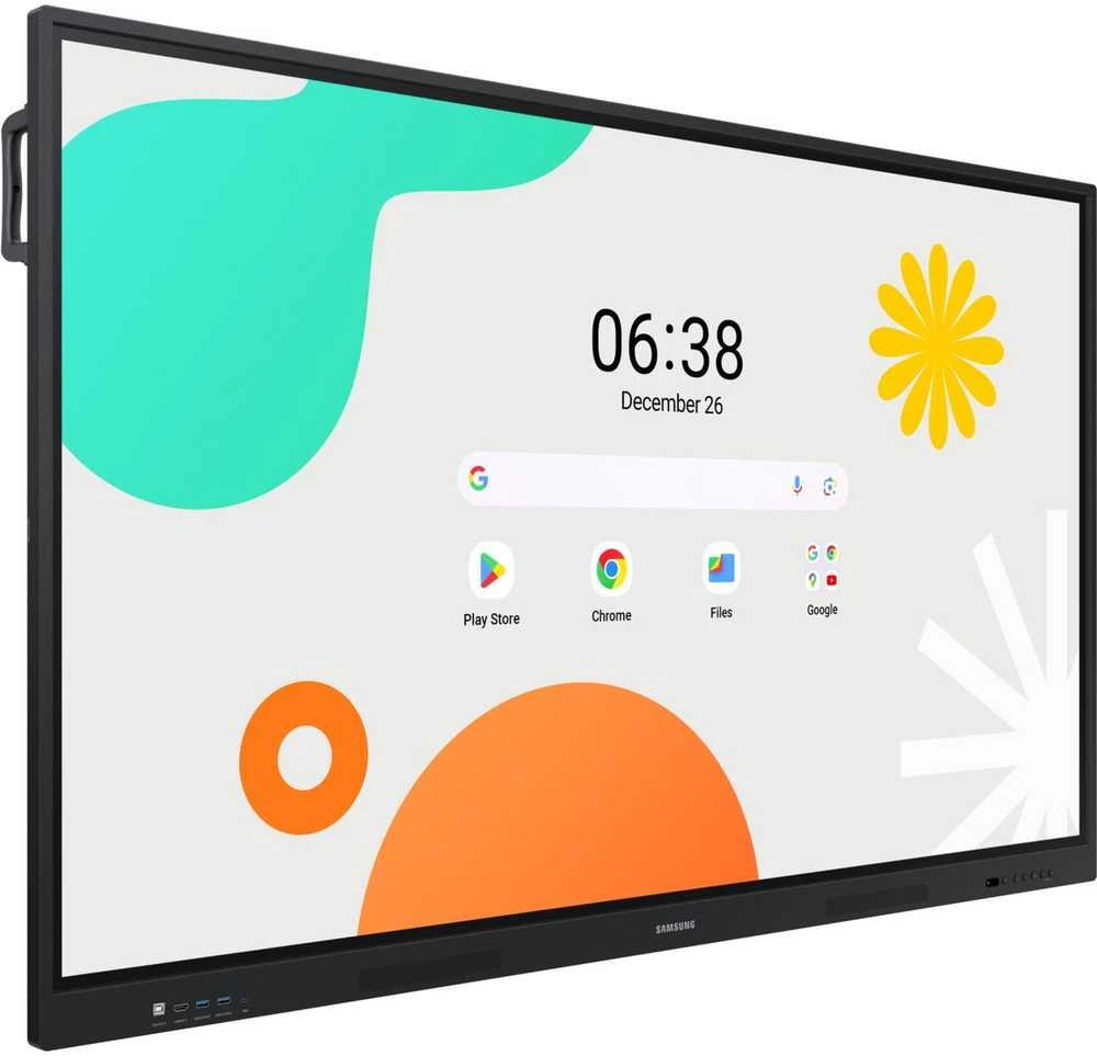Monitorius SAMSUNG WAF EBOARD WA86F, 86", ANDROID 14 (OCTACORE, 8GB RAM, 64GB STORAGE), UHD, LANDSCAPE ONLY