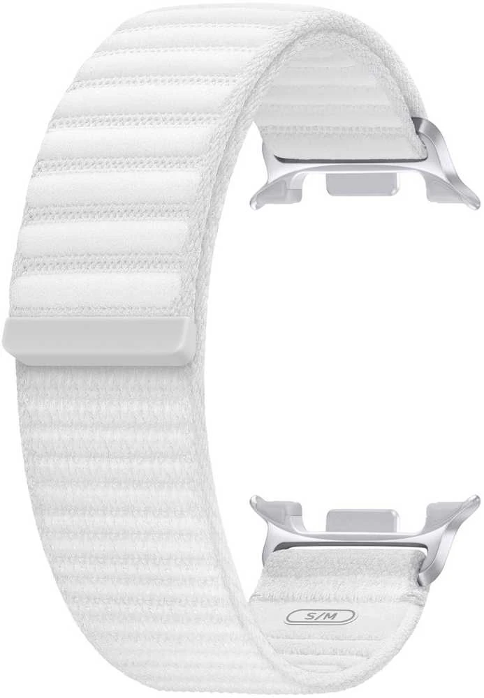 Band Samsung Fabric skirta Galaxy Watch8 / Watch8 Classic (S/M) baltos spalvos