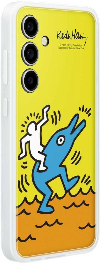 112803 Samsung Galaxy S24 FE FlipSuit (EF-MS721CYEGWW) dėklas telefonui geltonos spalvos