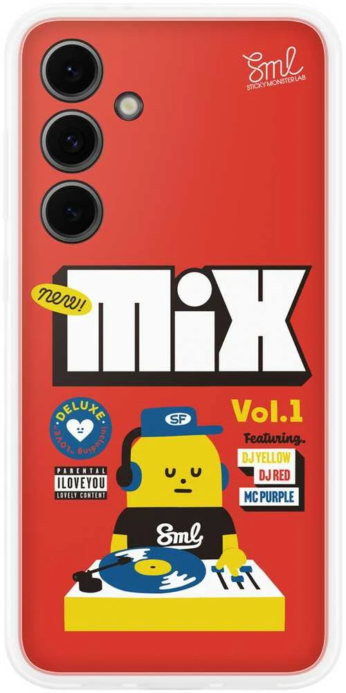 112803 Samsung Galaxy S24 FE FlipSuit (EF-MS721CREGWW) dėklas telefonui raudonos spalvos