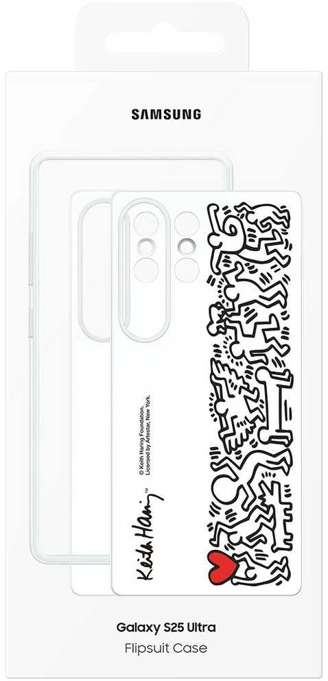 Dėklas MS938CWEGWW Flipsuit Case Samsung Galaxy S25 Ultra, Baltas