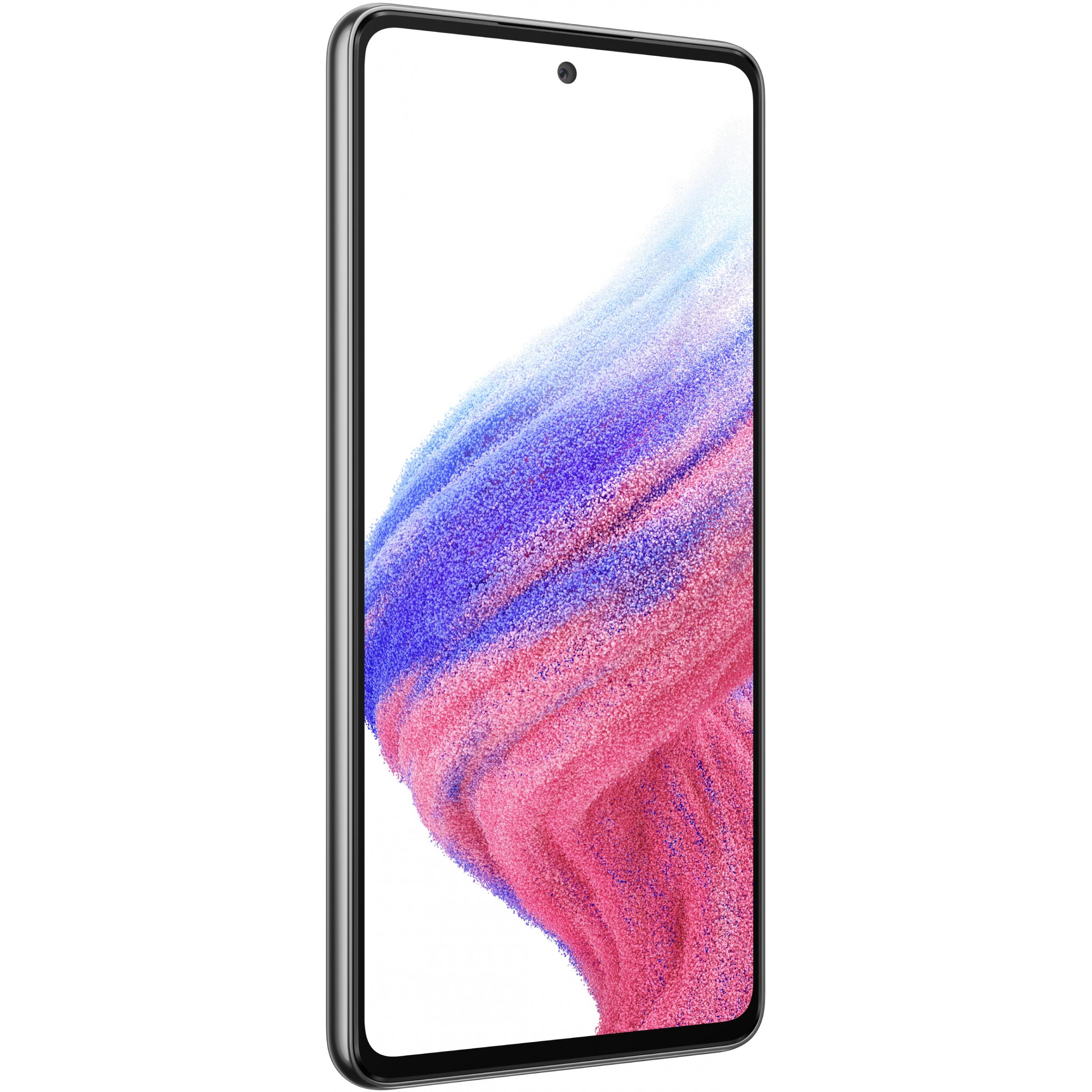 Samsung Tel. A536B Galaxy A53 5G 6/128GB DS Juodas