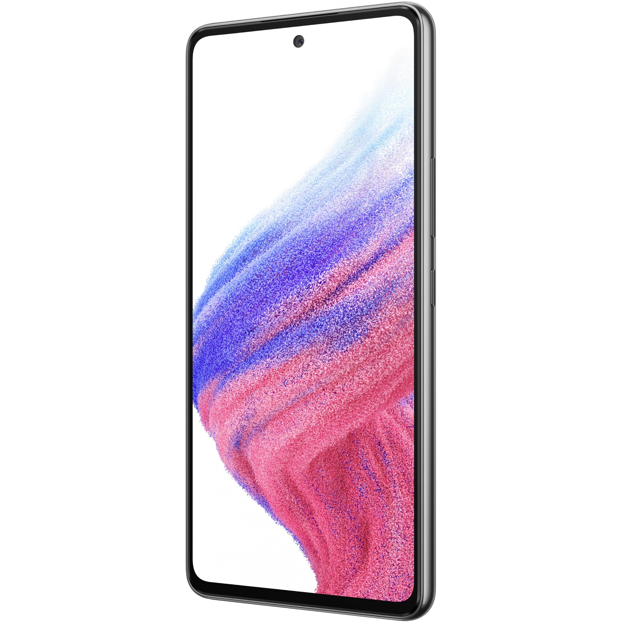 Samsung Tel. A536B Galaxy A53 5G 6/128GB DS Juodas