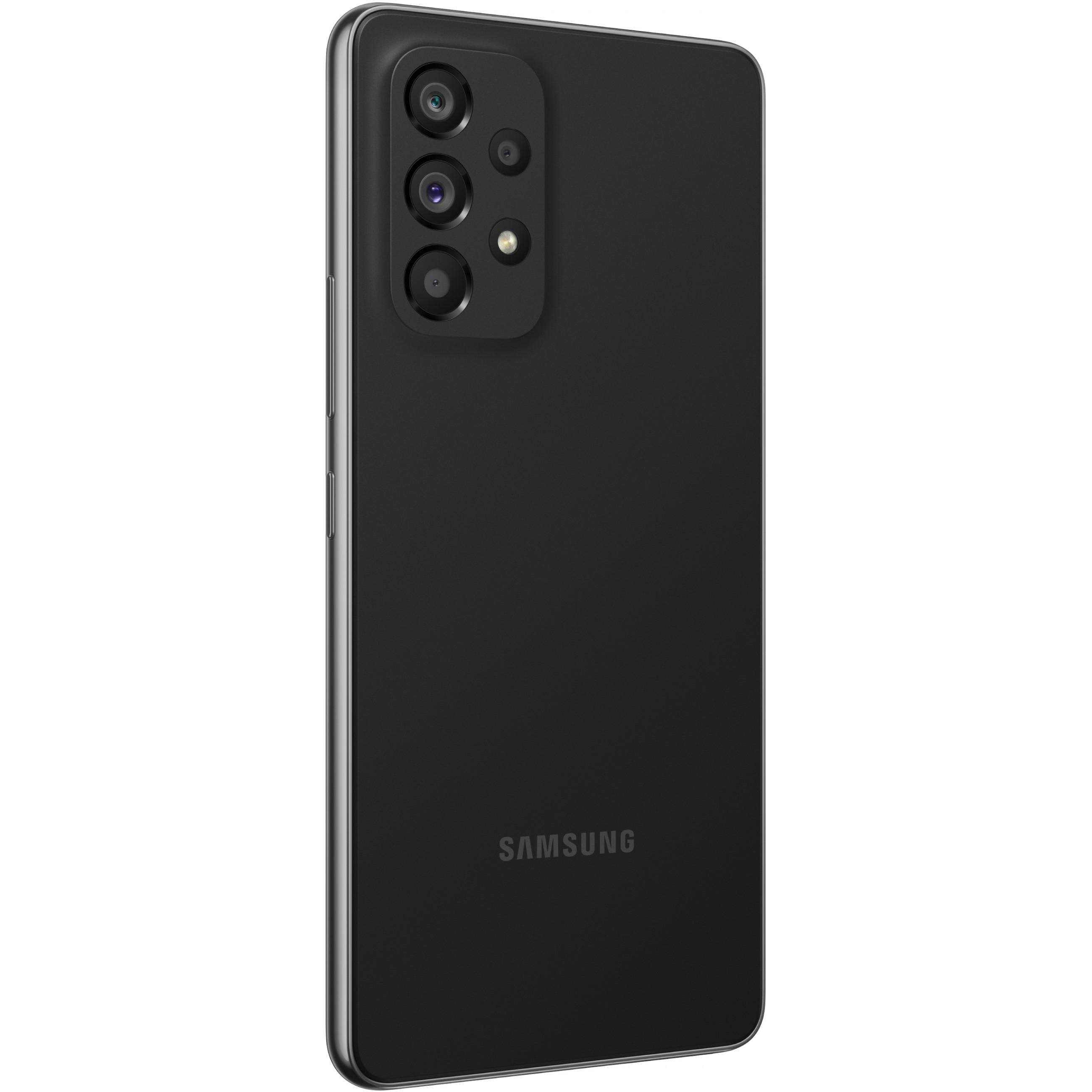 Samsung Tel. A536B Galaxy A53 5G 6/128GB DS Juodas