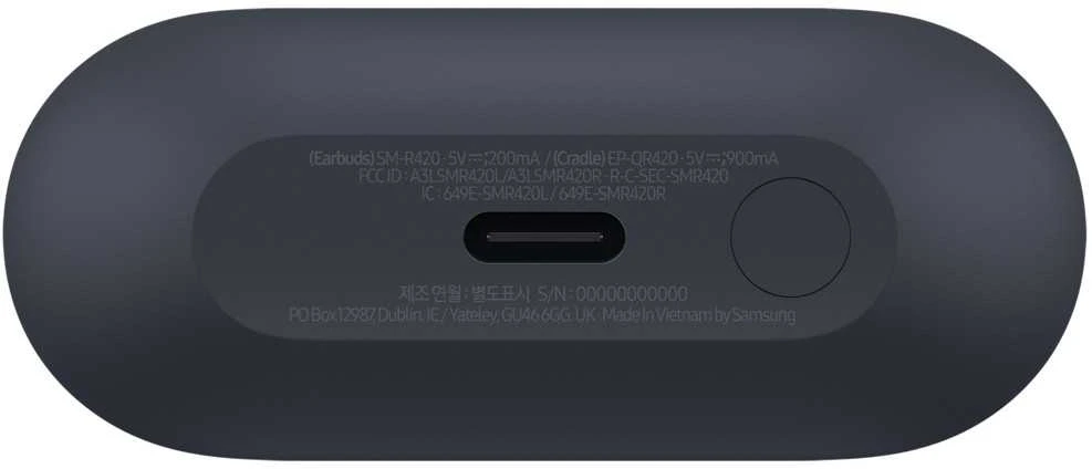 Ausinės Samsung Galaxy Buds3 FE R420 – juodos spalvos