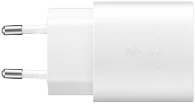 Samsung Galaxy Fast Charger USB Type C 25W 1m Baltas OEM