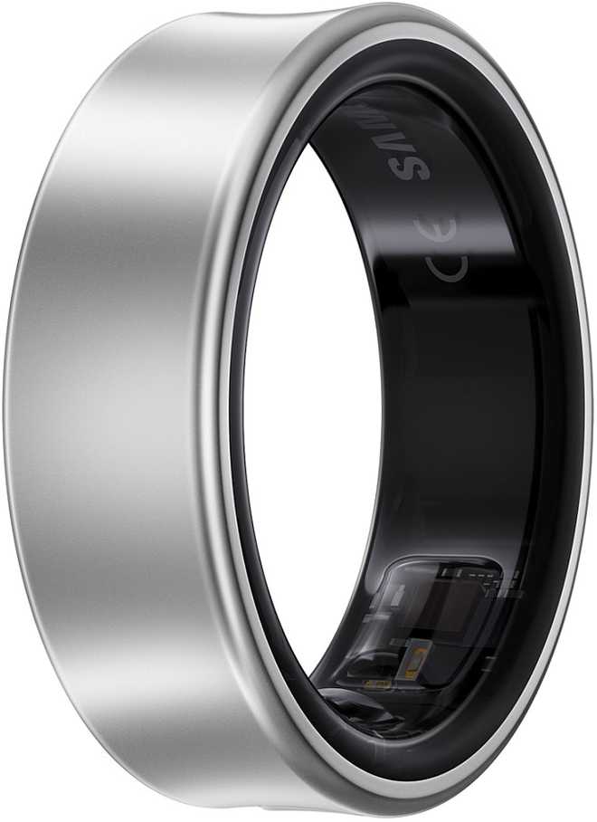 Išmanusis žiedas Samsung Galaxy Ring, sidabro spalvos, 13 dydžio