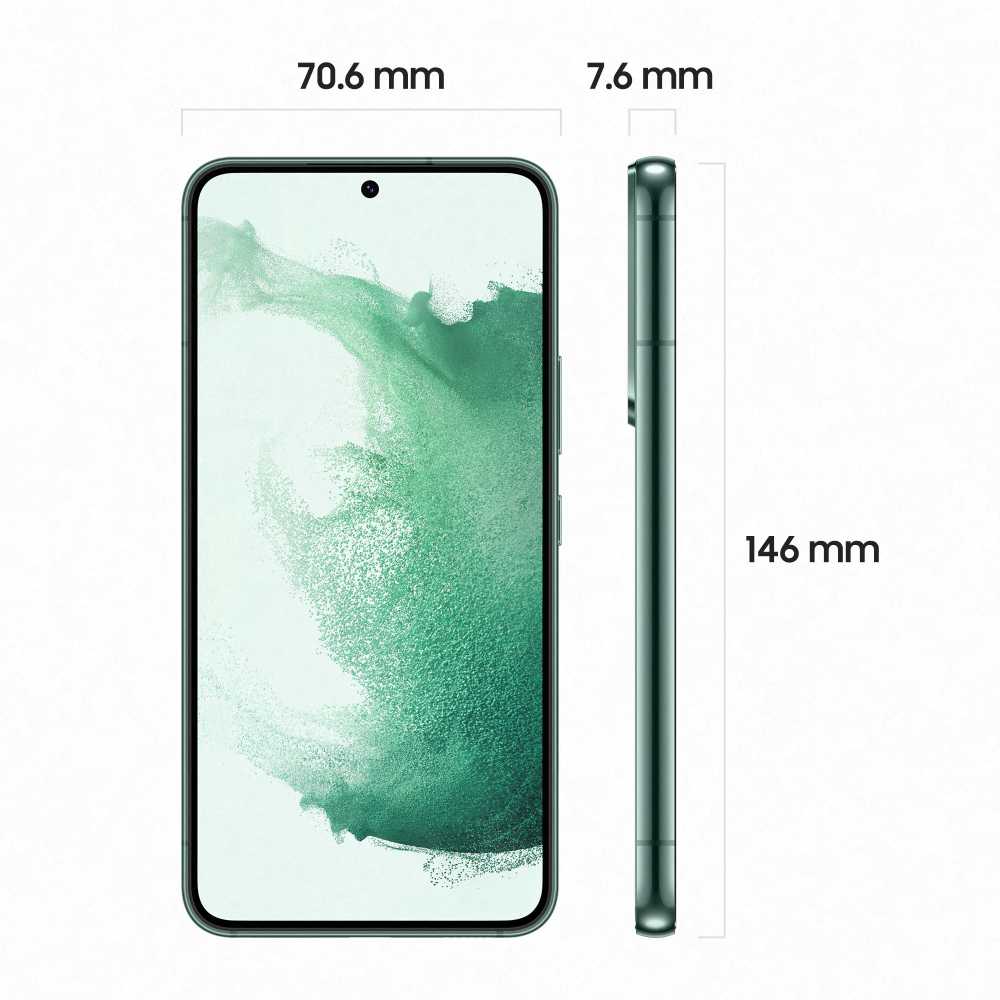 Samsung GALAXY S22 5G Išmanusis telefonas 128GB žalias Android 12.0 S901B