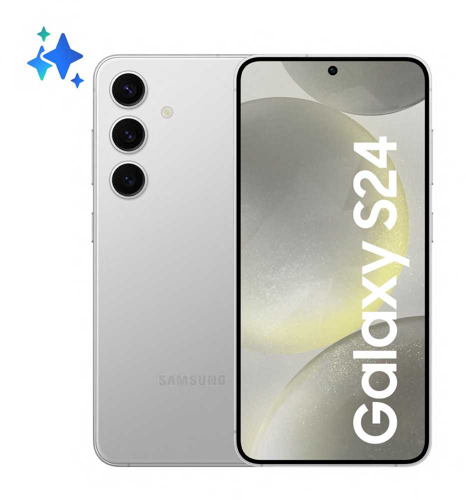Išmanusis telefonas Samsung Galaxy S24, 128GB, Marmuro pilkos spalvos