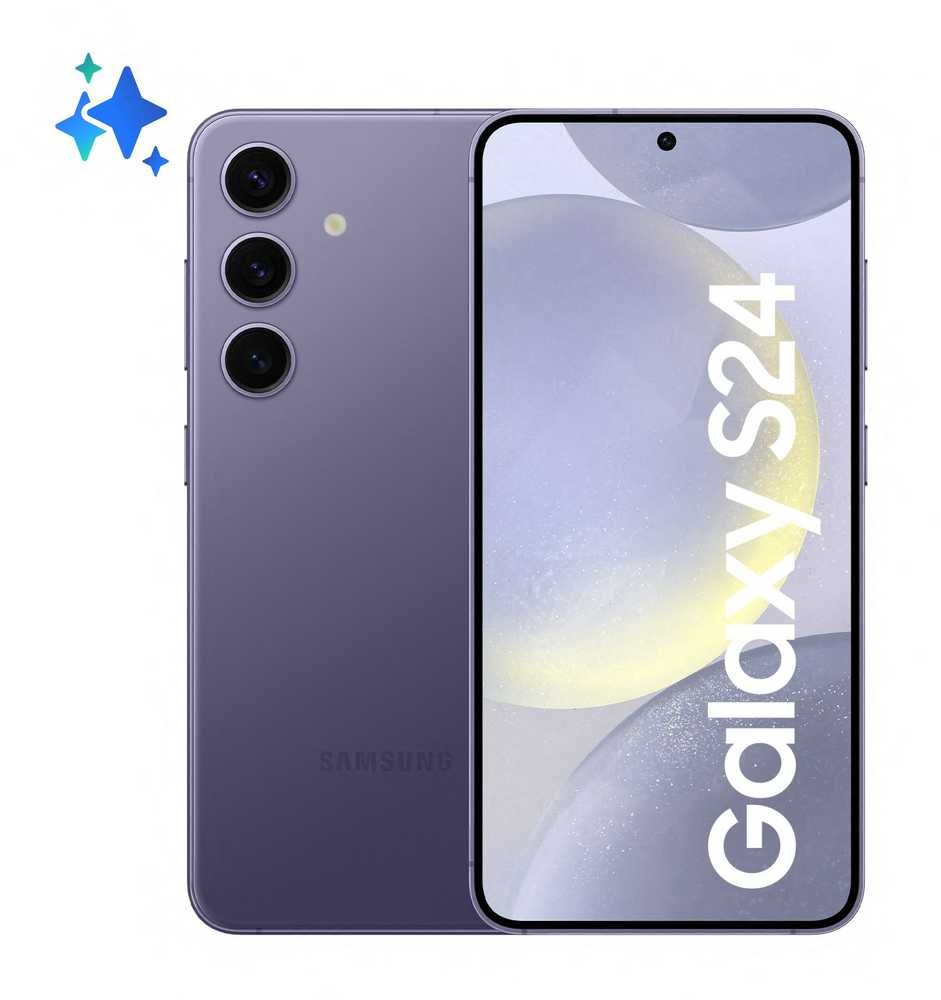 Išmanusis telefonas Samsung Galaxy S24, 128GB, Kobalto violetinės spalvos