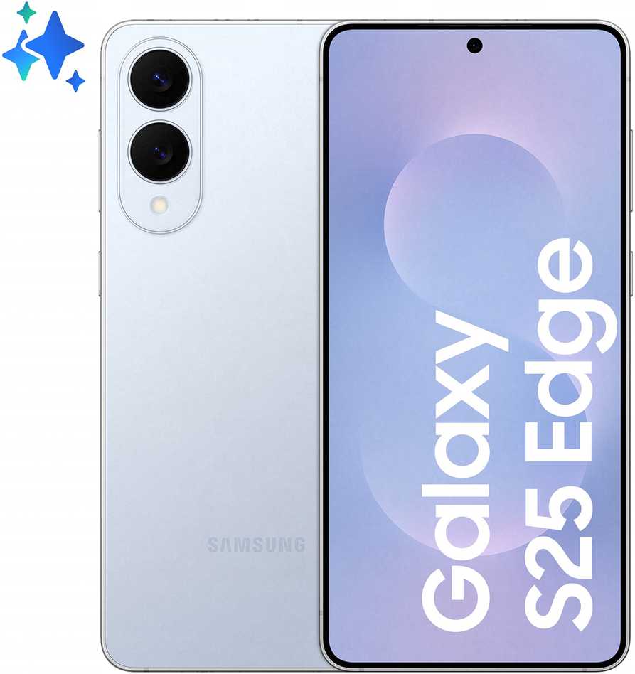 SAMSUNG Galaxy S25 Edge 5G 12/256GB Titanium Icyblue