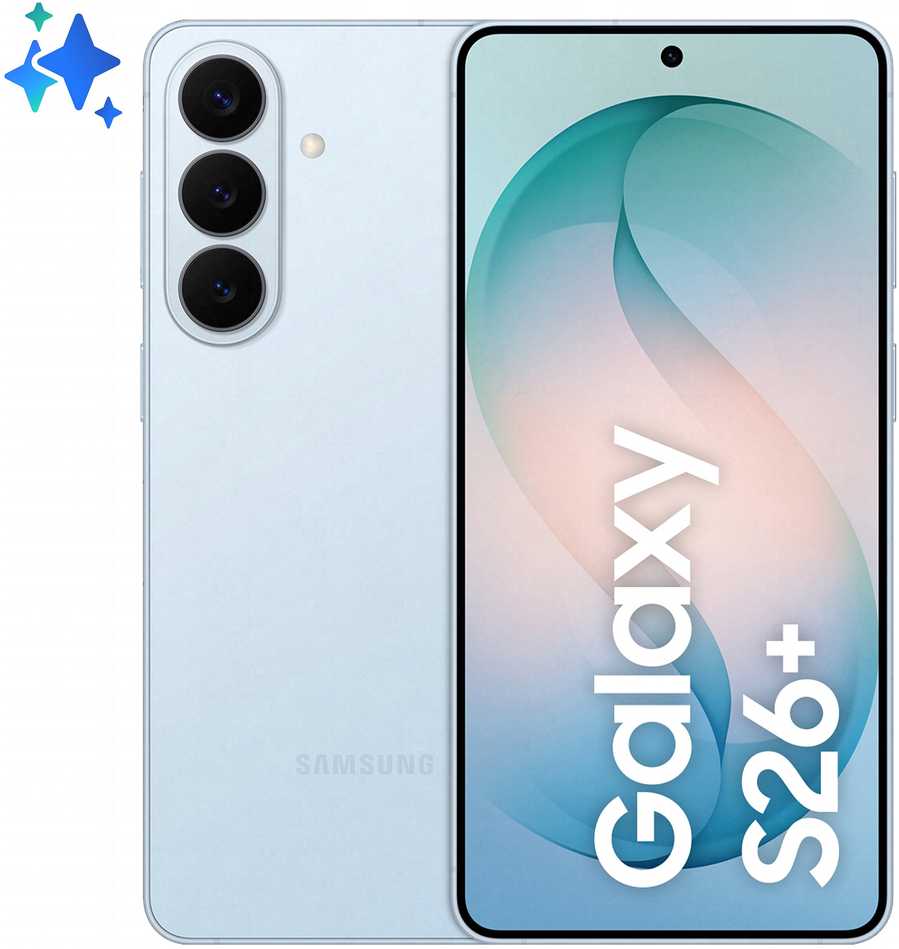 Išmanusis telefonas Samsung Galaxy S26+ S947 5G Dual Sim 12GB RAM 256GB – Sky Mėlyna
