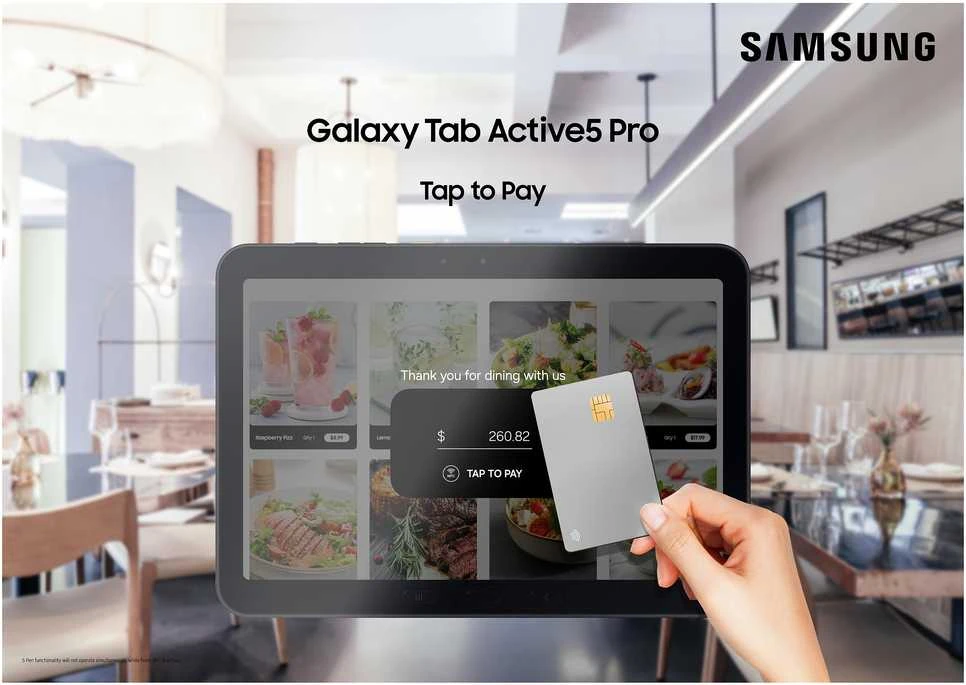 Planšetė Samsung Galaxy Tab Active 5 Pro X356 10.1 5G 8GB RAM 256GB Enterprise Edition – Žalias