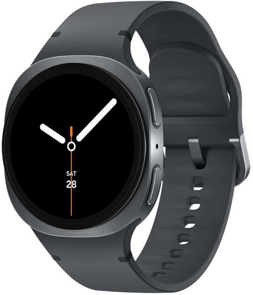 Išmanusis laikrodis Samsung Galaxy Watch 8 40mm LTE Graphite (SM-L325FDAADBT)