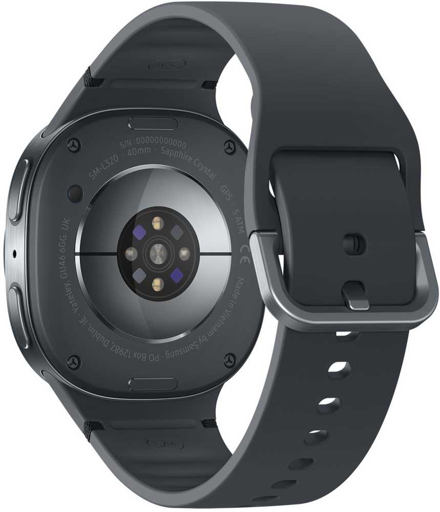 Išmanusis laikrodis Samsung Galaxy Watch 8 40mm Graphite (SM-L320NDAADBT)