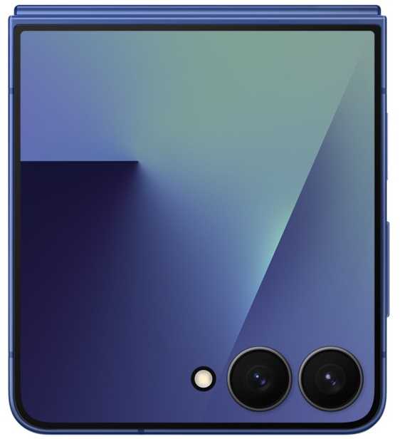 Samsung Galaxy Z Flip7 F766B 5G Dual Sim 12GB RAM 256GB – Mėlyna Shadow
