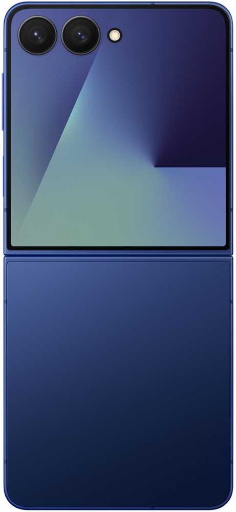 Samsung Galaxy Z Flip7 F766B 5G Dual Sim 12GB RAM 256GB – Mėlyna Shadow