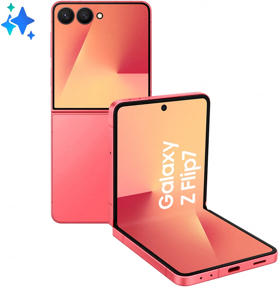 SAMSUNG Galaxy Z Flip7 5G 12/256GB Coralred