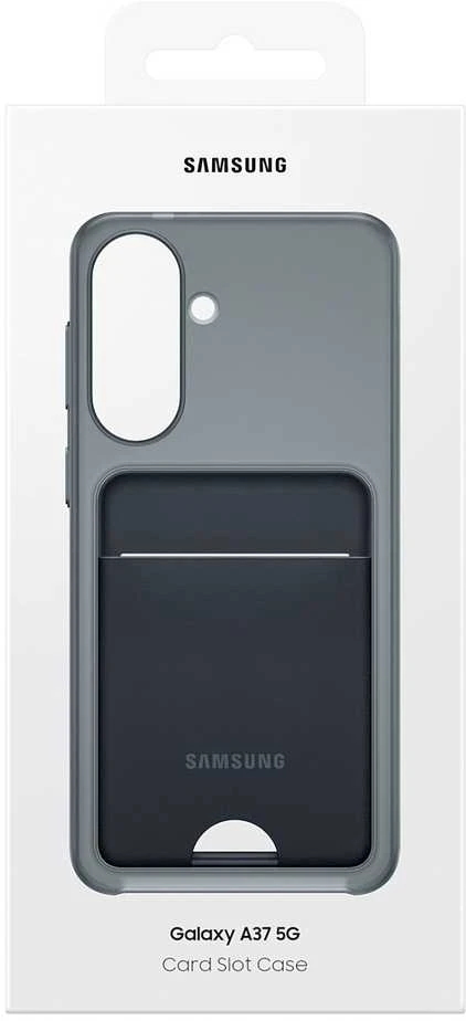 112803 EF-OA376TBE Samsung Card Slot dėklas skirtas Samsung Galaxy A37 Juodas