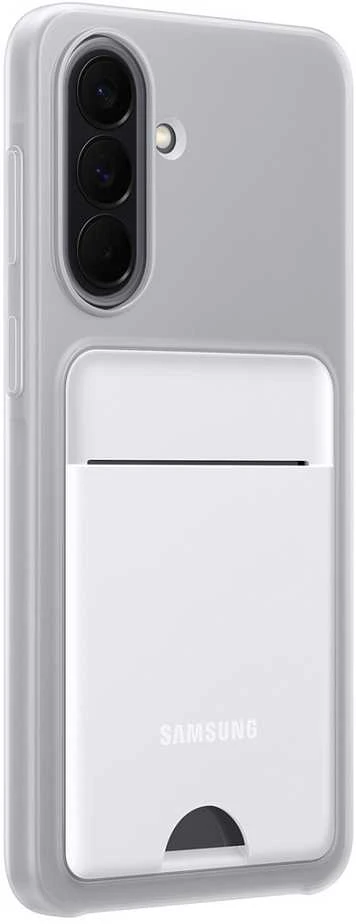 OA576TJE kortelių lizdo dėklas „Samsung Galaxy A57“, šviesiai pilkas