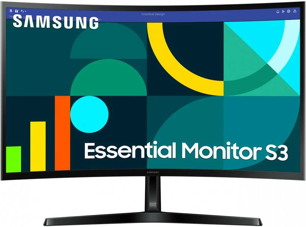 Monitorius - Samsung S36GD 27" Full HD 1920x1080 4ms HDMI VGA Juodas