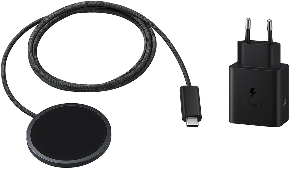 112803 EP-P2900TBE Samsung Magnetinis belaidis įkroviklis 25W Tamsiai pilkas + Adapteris 25W
