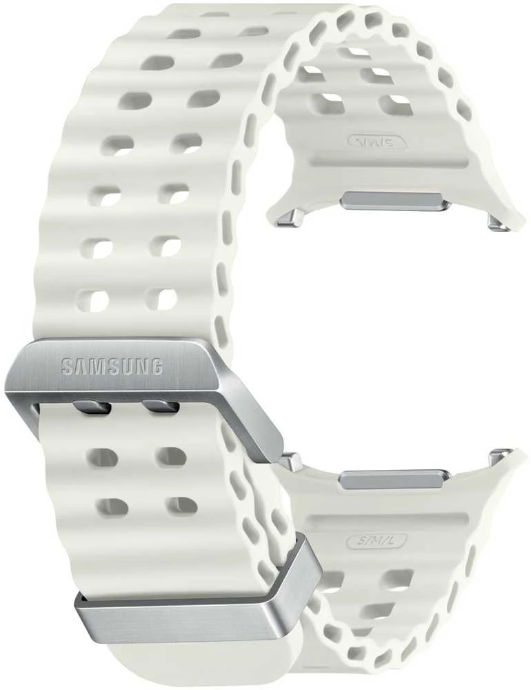 Originali apyrankė laikrodžiui Samsung Galaxy Watch Ultra (47mm) Marine Band (ET-SNL70MWEGEU) baltos spalvos