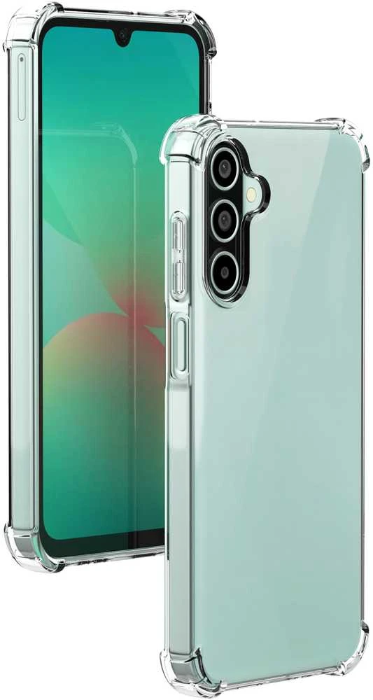 „Samsung Mobeen Clear“ dėklas, skirtas „Galaxy A26 5G“. Permatomas.