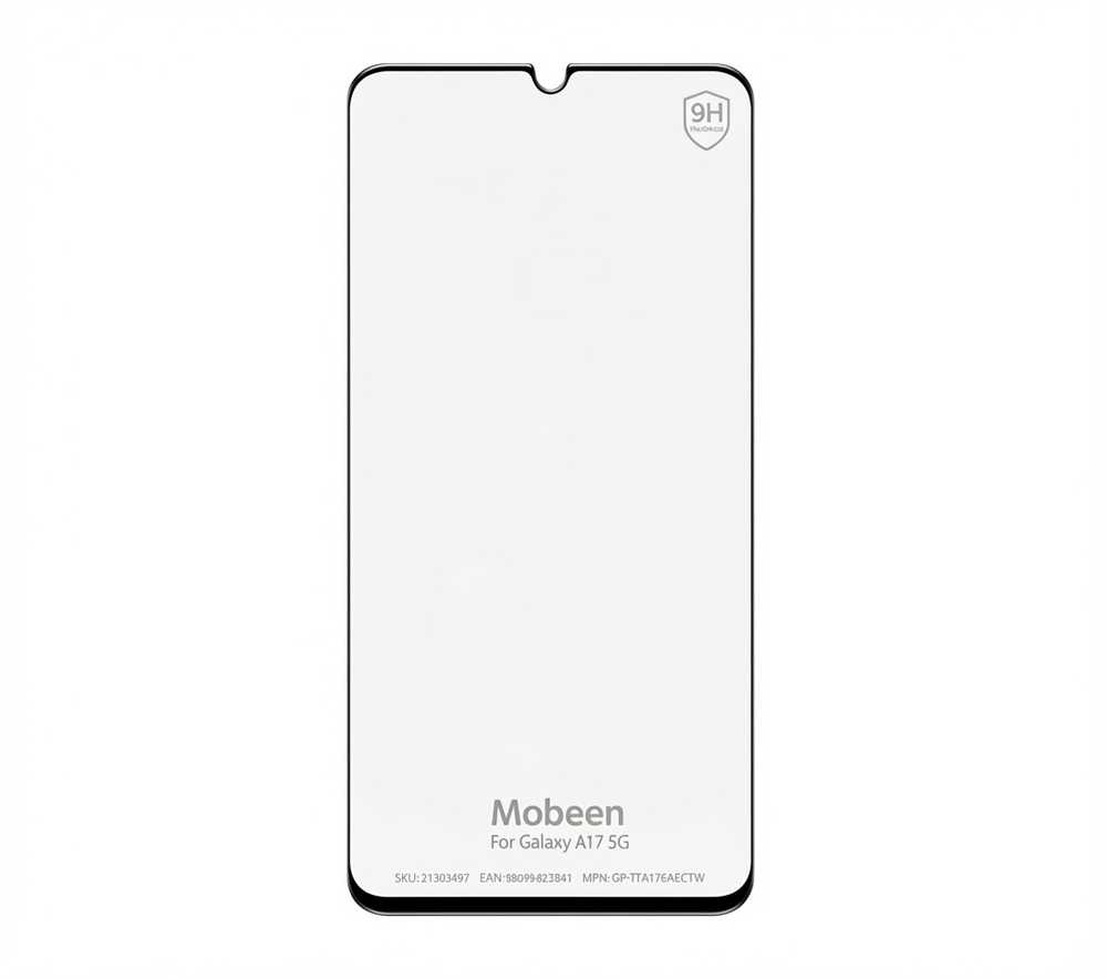 Samsung „Mobeen“ grūdintas stiklas, skirtas „Galaxy A17 5G“, skaidrus