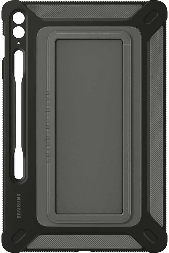 112803 Dėklas Samsung EF-RX610CBEGWW Tab S9 FE+ juodos spalvos apsauginis dėklas