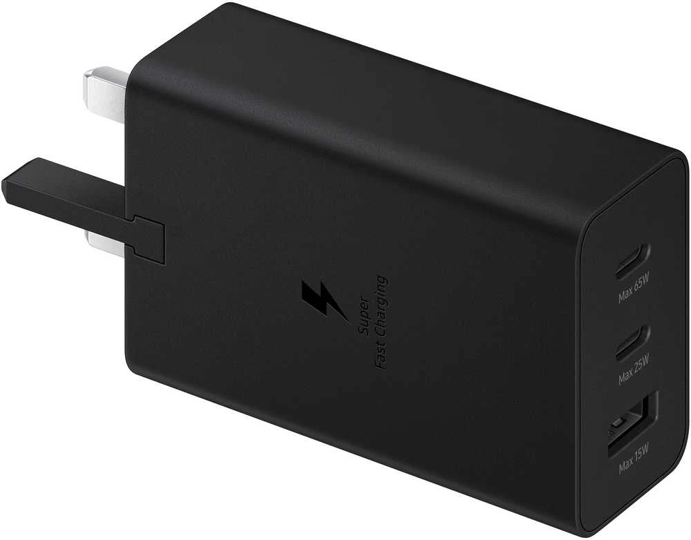Samsung Power Adapteris Trio 65W įkroviklis be Datenkabel USB Type-C juodas